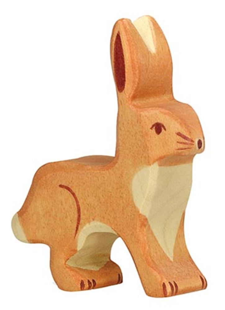 Lièvre Holztiger, oreilles dressées. 7,