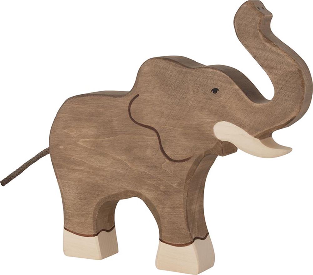 Tronc d'éléphant en bois holztiger