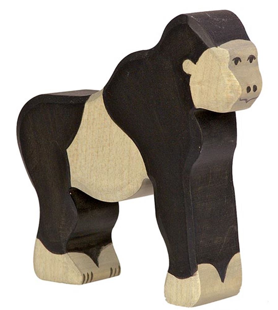 Gorille en bois holztiger
