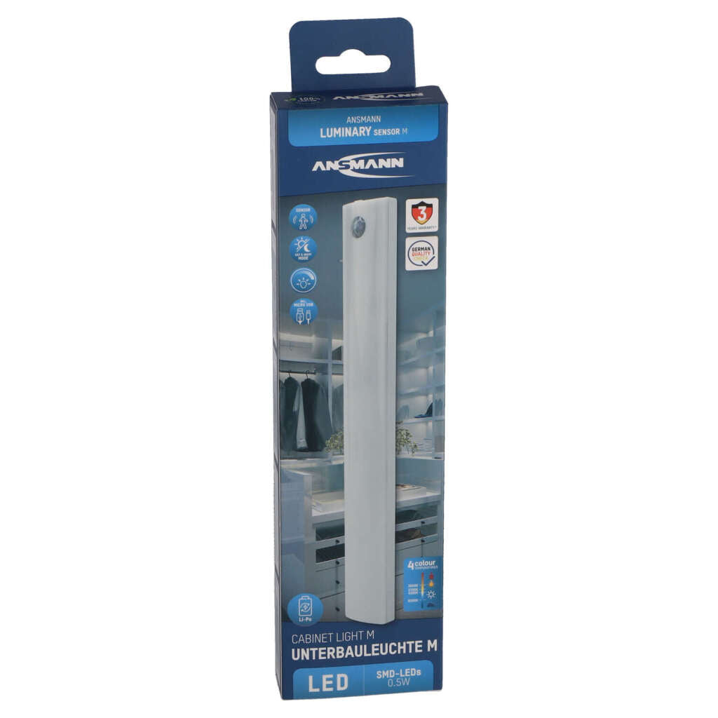 Ansmann Lampe LED sous comptoir m rechargeable