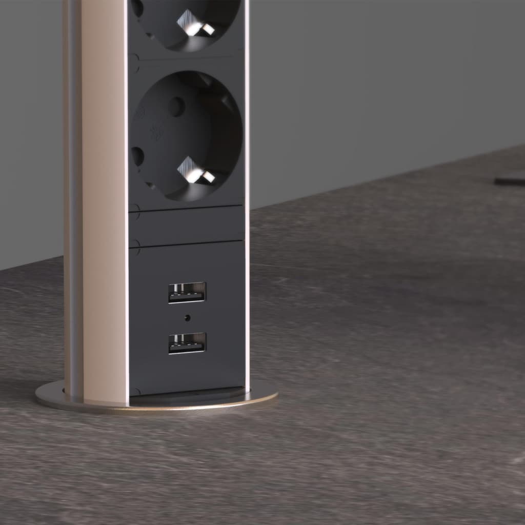 Socket schütte construit -in triple e1 noir