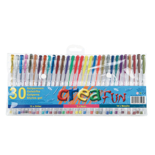 Stylos gel Creafun 30 pièces
