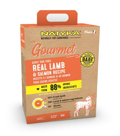 Saumon d'agneau adulte gastronomique gastronomique natyka
