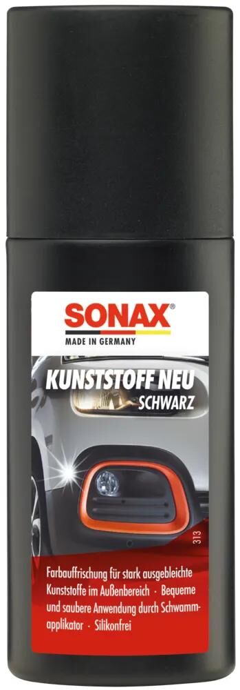 Sonax produit d'entretien plastique plastique fneu plastique neuf noir 100ml