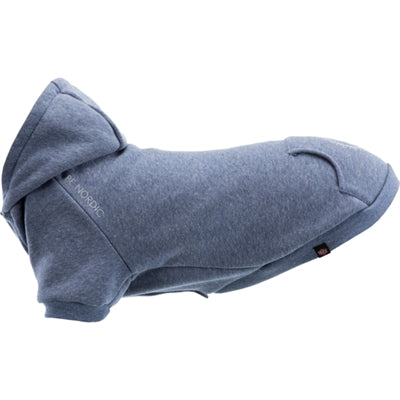 Trixie be nordic pull à capuche pour chien flensburg bleu