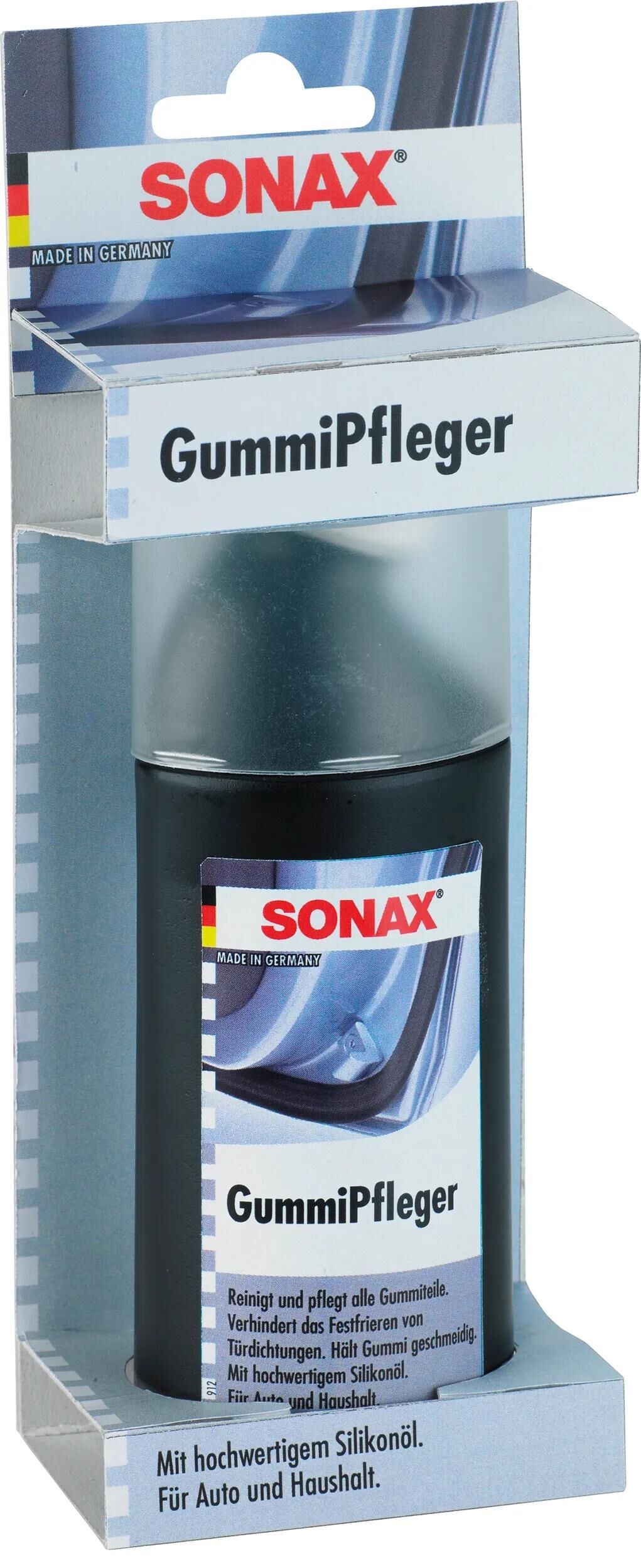 Sonax produit d'entretien du caoutchouc gummipfleger entretien du caoutchouc sb