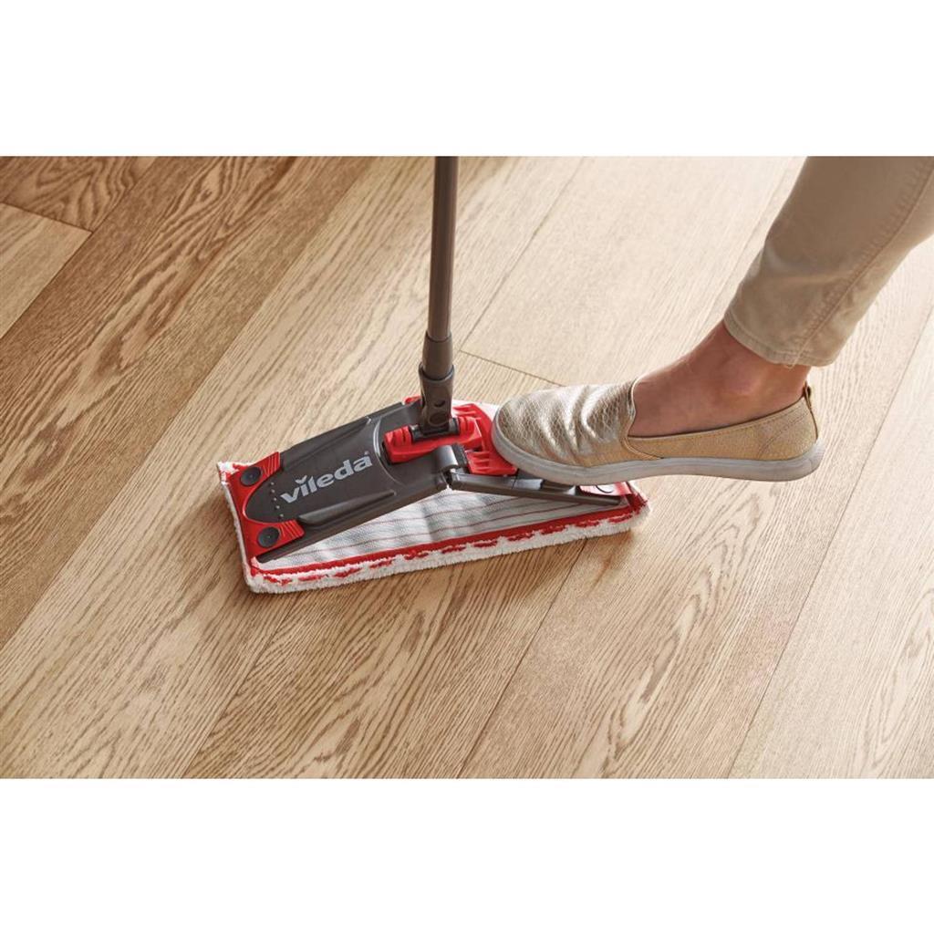 Vileda ultramax power 2in1 essuie-sol rouge noir