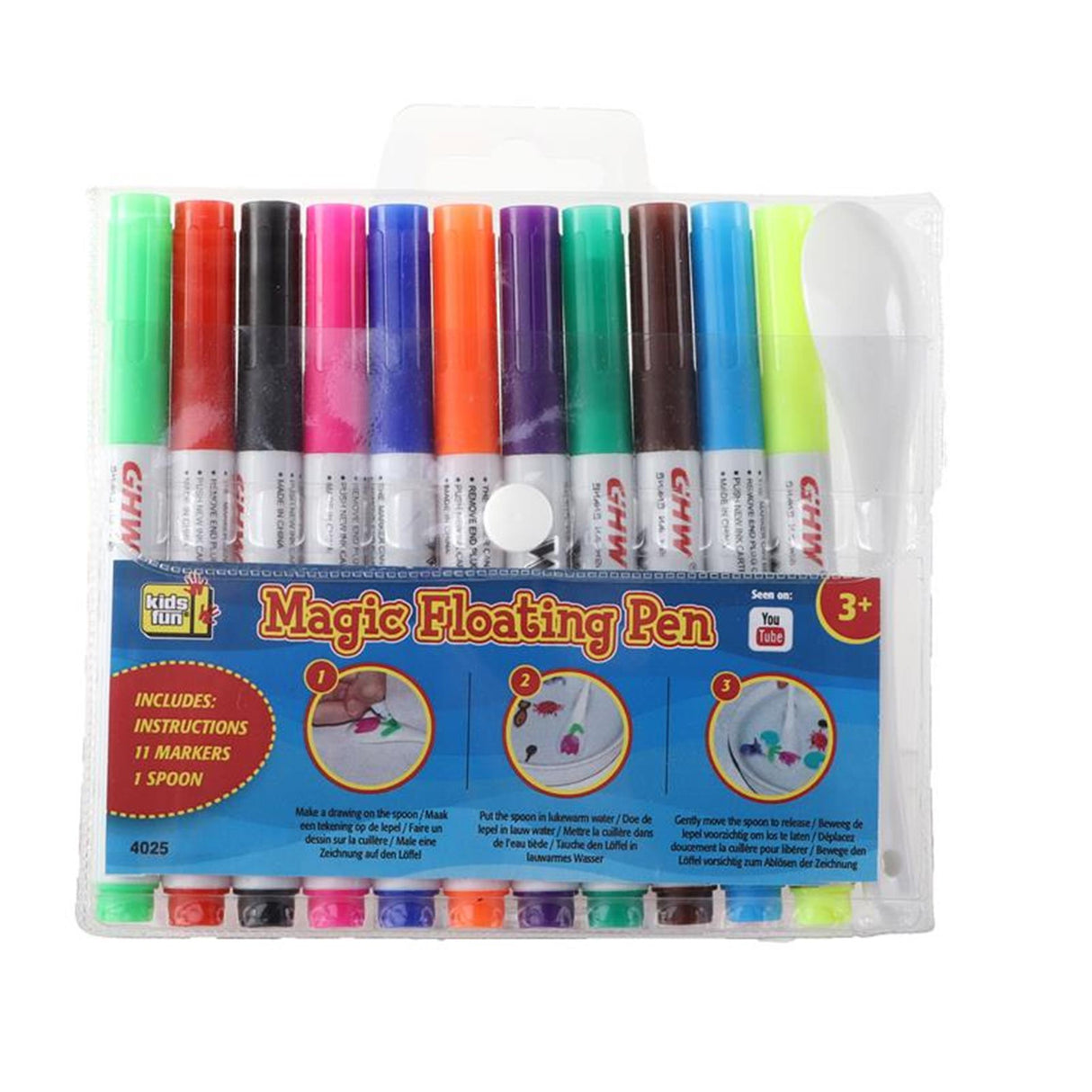 Jono Toys Marqueurs d'eau magiques, 12 pièces