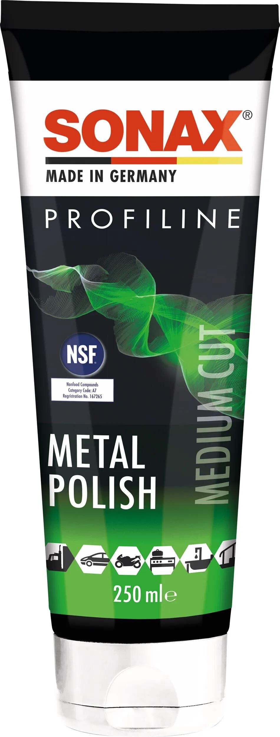 Sonax vernis à métaux 250 ml profiline