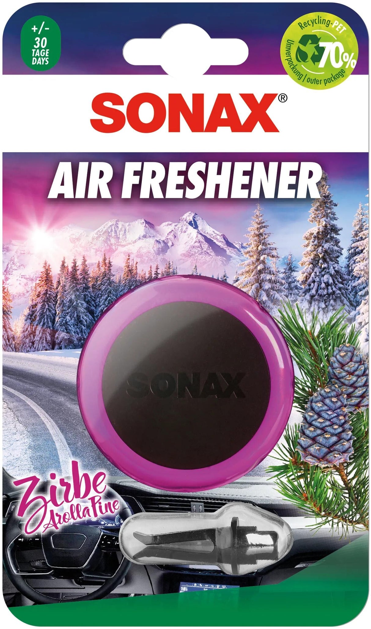 Désodorisant Sonax.