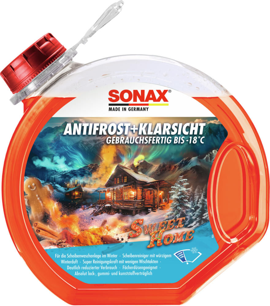 Sonax protection antigel pare-brise antigel clearsight . antif.clear 3 l -18c sweet home