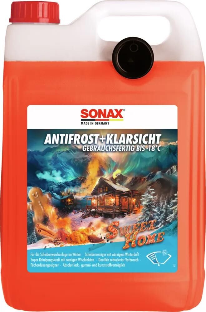 Sonax protection antigel pare-brise antigel clearsight . antif.clear view 5 l -18c sweet home