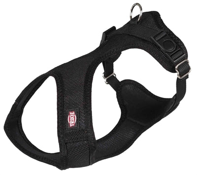 Trixie harnais pour chien touring confort soft noir