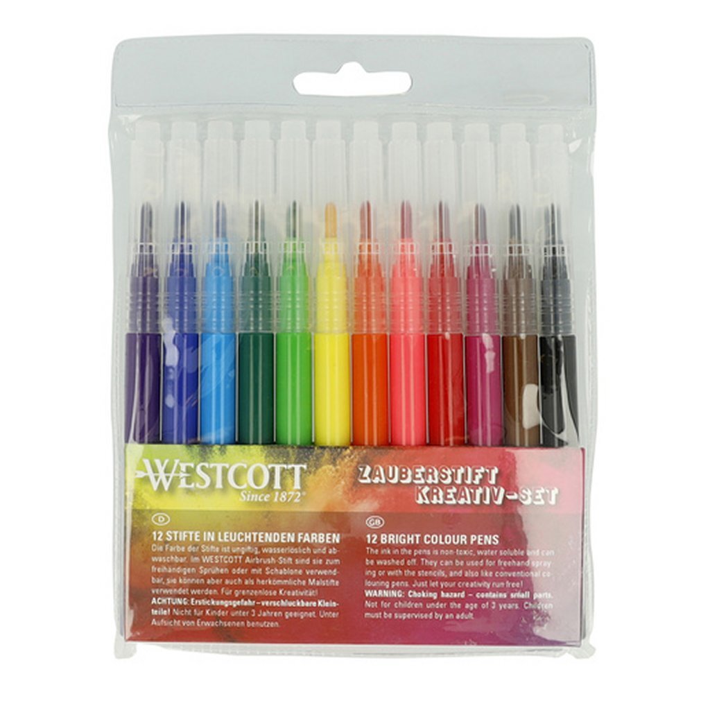 Westcott ac-e16801 feutres 12 pièces