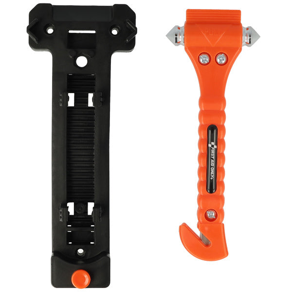 Westcott ac-p30001 2in1 premiers secours seulement marteau d'urgence 2 pièces orange