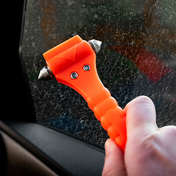 Westcott ac-p30001 2in1 premiers secours seulement marteau d'urgence 2 pièces orange