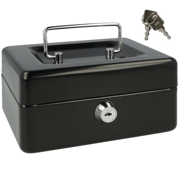 Westcott ac-e51000-zw caisse 152x120x79mm noir, insert en plastique avec 6 compartiments