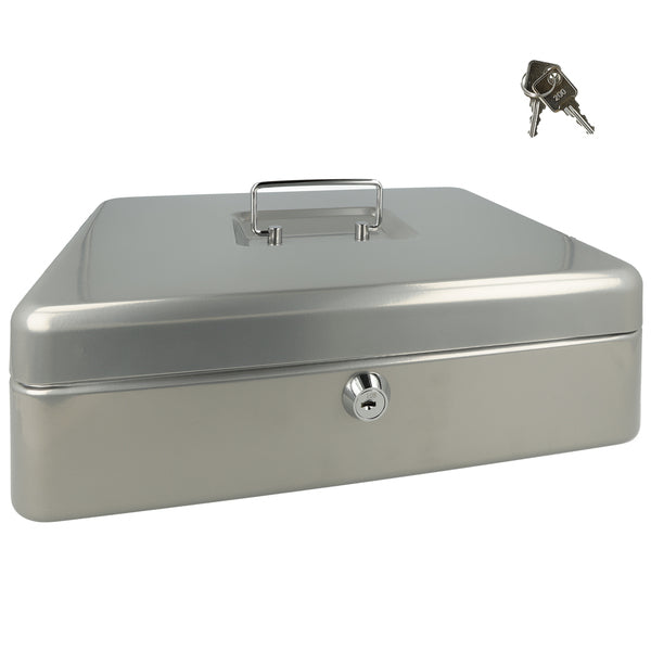 Caisse Westcott ac-e51002-zi 301x242x91mm gris argenté, insert en plastique avec 5 compartiments