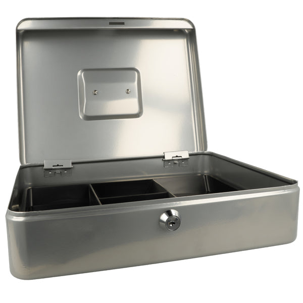 Caisse Westcott ac-e51002-zi 301x242x91mm gris argenté, insert en plastique avec 5 compartiments