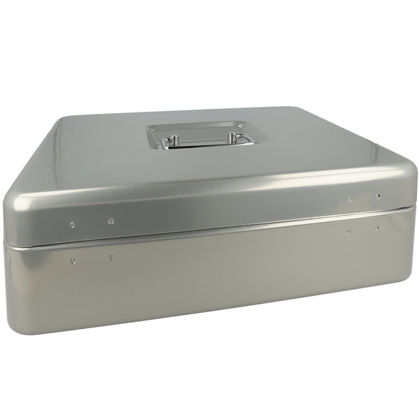 Caisse Westcott ac-e51002-zi 301x242x91mm gris argenté, insert en plastique avec 5 compartiments