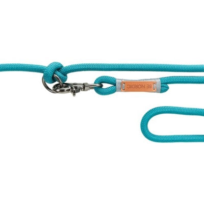 Trixie laisse pour chien be nordic réglable gris clair pétrole