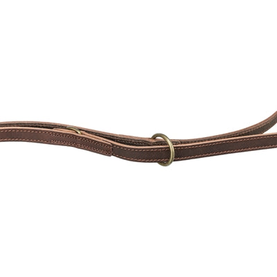 Trixie Laisse pour chien rustique réglable en cuir gras marron foncé
