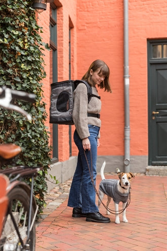 Trixie Laisse pour chien rustique réglable en cuir gras marron foncé