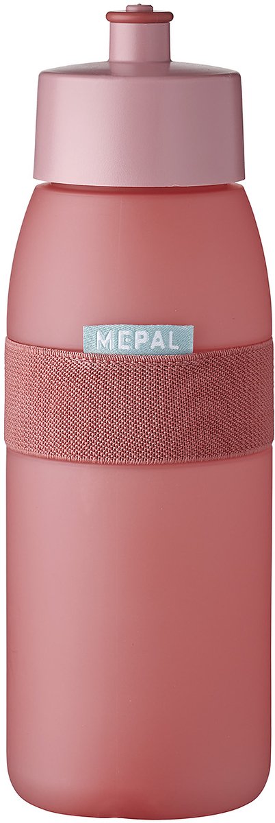 Gourde Mepal ellipse 500ml mauve vif