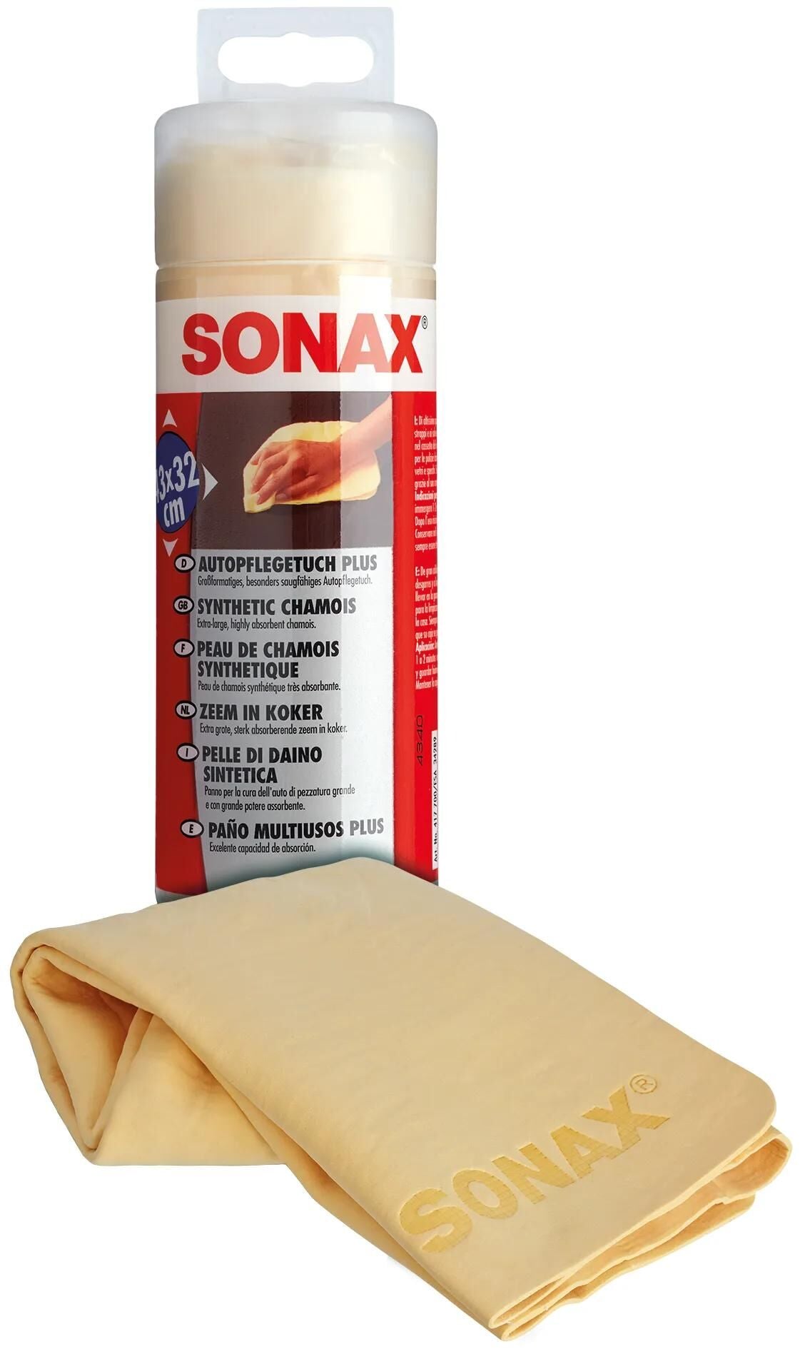 Sonax chiffon d'entretien de voiture plus chiffon d'entretien de voiture plus