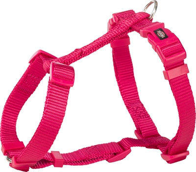 Trixie harnais pour chien premium h-harnais fuchsia