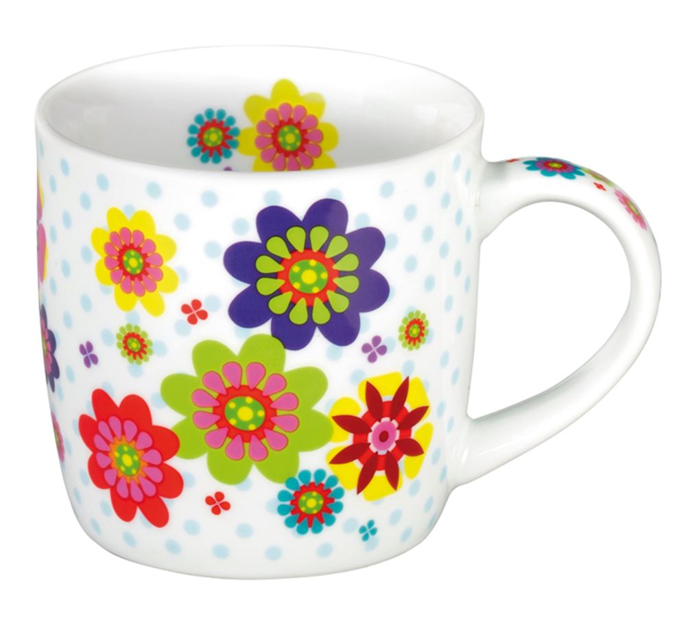 Mug Fleurs Merveilleuses en boîte cadeau (4 pcs)