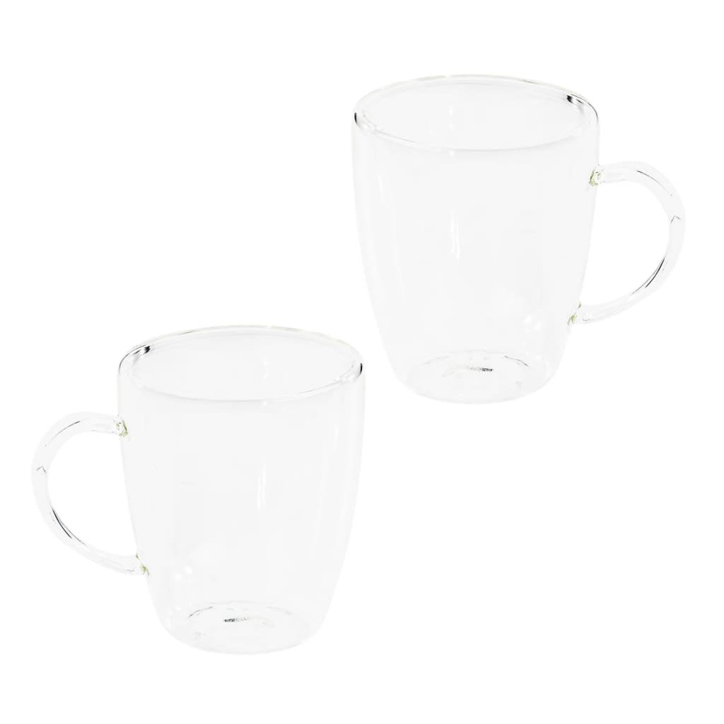 HI Cappuccinoglazens Set 2 pièces 270 ml transparente