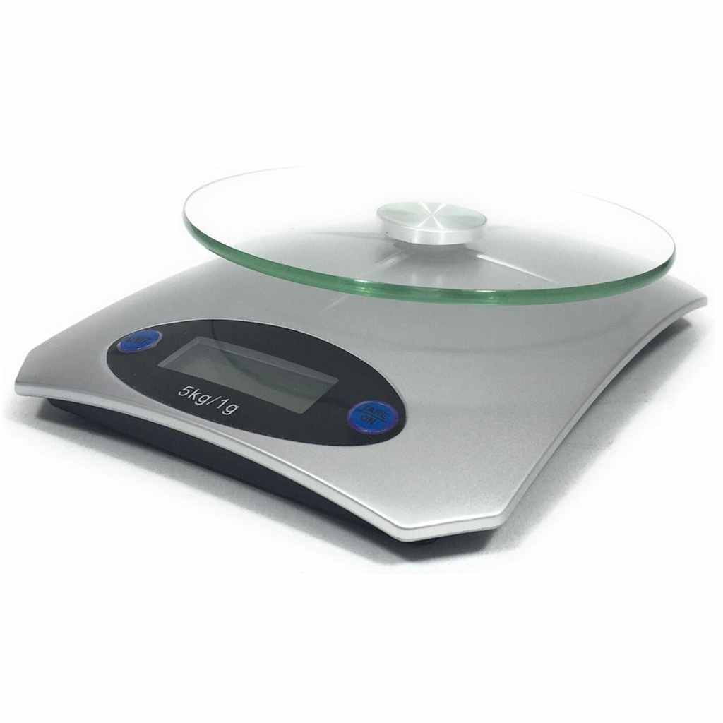 Hi Kitchen Scale Digital Silver Colored