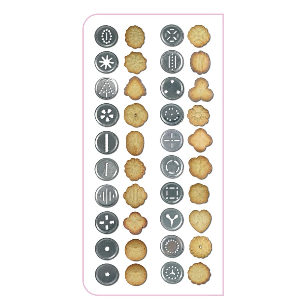 Salut Cookie Maker avec 20 formes
