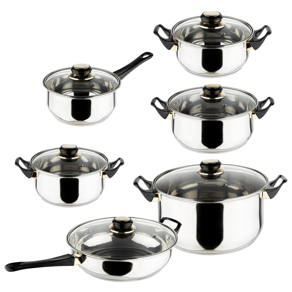 Hi-12 pièces de cuisson en acier inoxydable