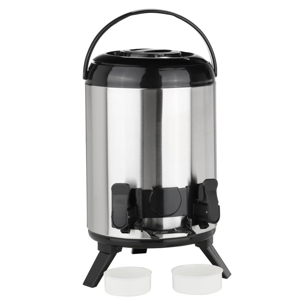 HI HI Thermos 9 L 23 cm couleur argent