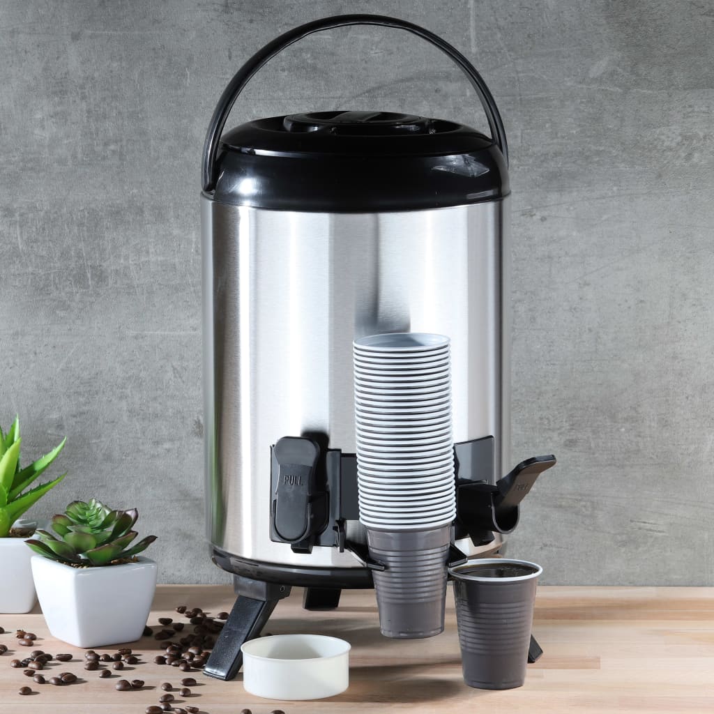 HI HI Thermos 9 L 23 cm couleur argent