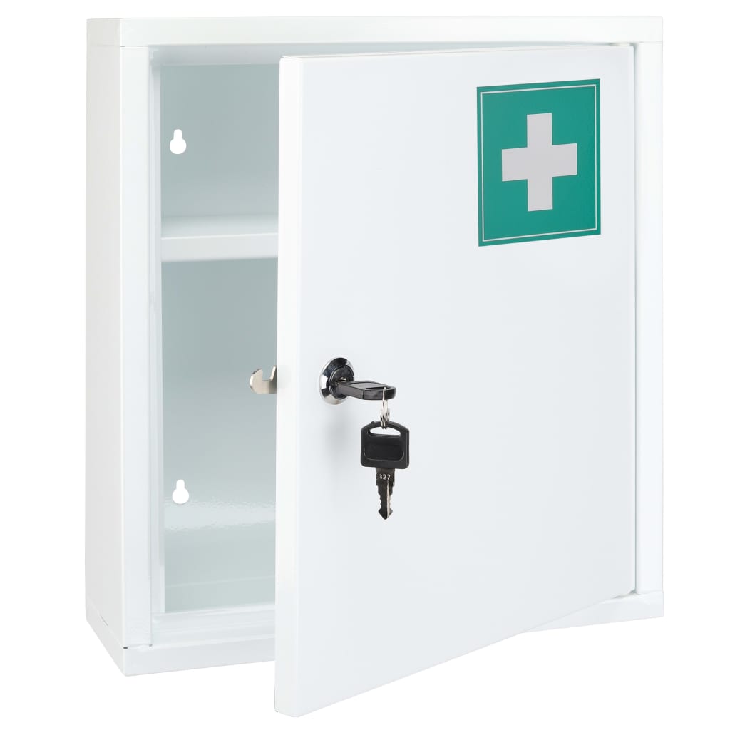 Hi Hi Cabinet à pharmacie 31.5x10x36 cm en acier