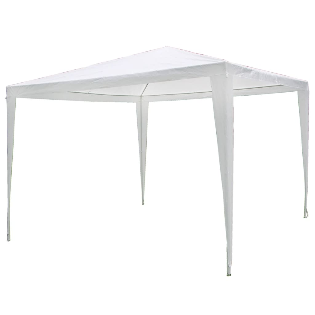 Salut hi jardin pavillon 3x3 m blanc