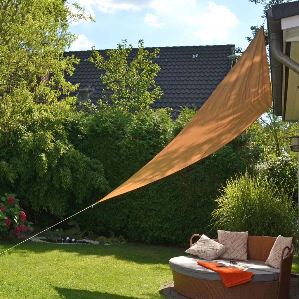 Salut auvent triangulaire 3,6x3,6x3,6 m beige