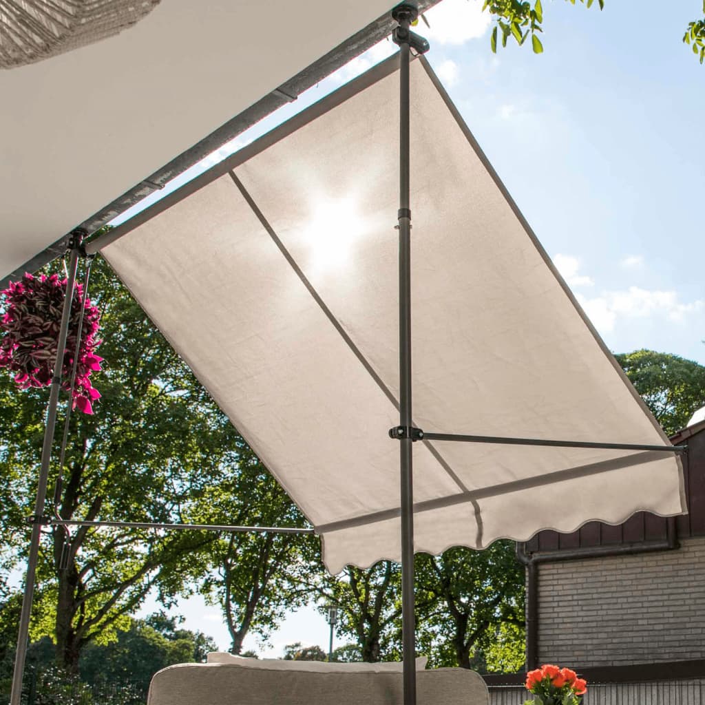 Salut Luifel Movable 200x120 cm Gray