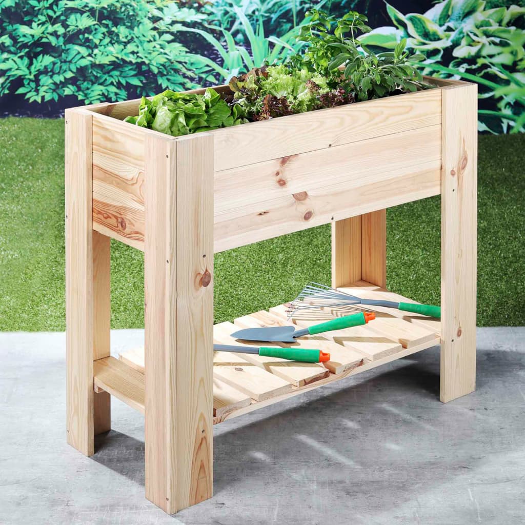 Hi Planter surélevé 92x41x80 cm en bois de pin