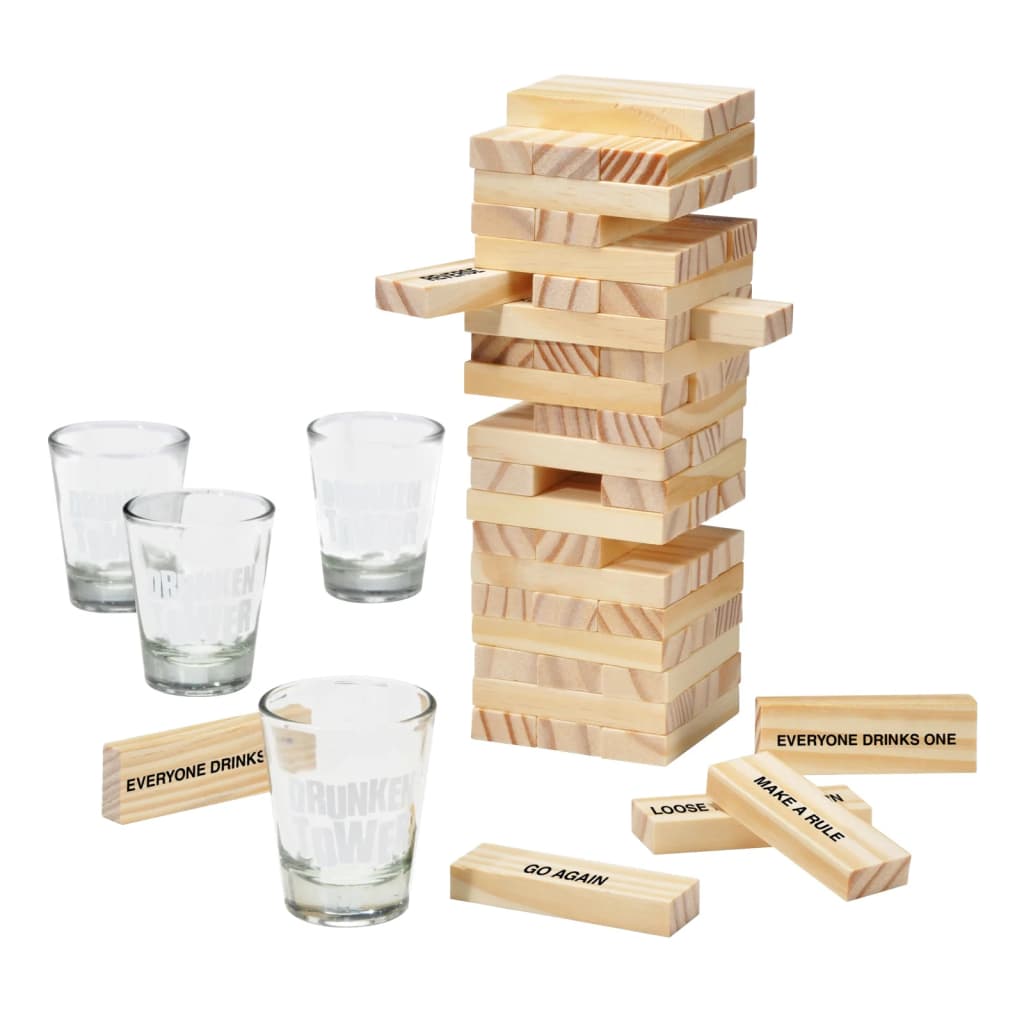 Hi Brinking Game Tower en bois