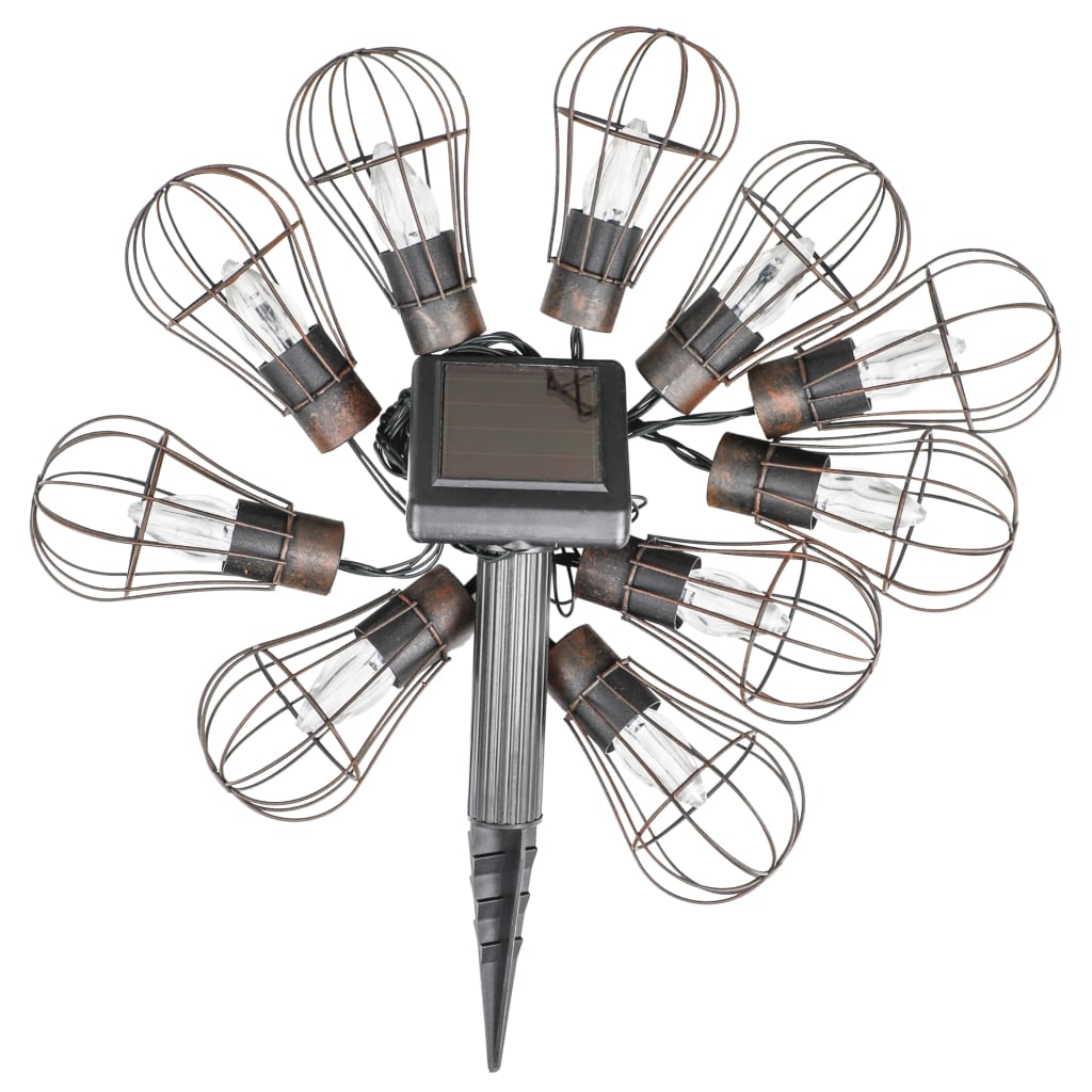 Hi Garden d'éclairage de jardin 10 ST LED solaire 5,5 cm