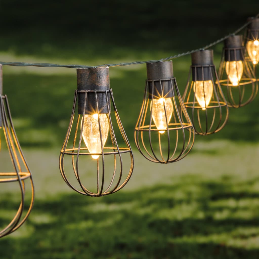 Hi Garden d'éclairage de jardin 10 ST LED solaire 5,5 cm