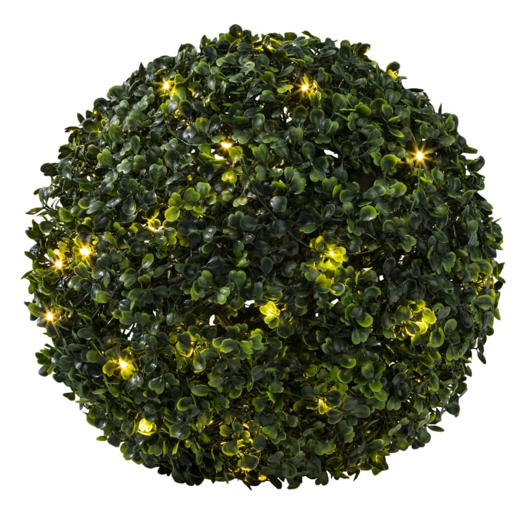HI HI Boule de buis artificiel LED ø35 cm