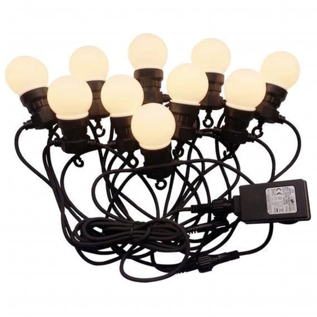 HI HI Chaîne lumineuse avec 20 lampes LED 1250 cm