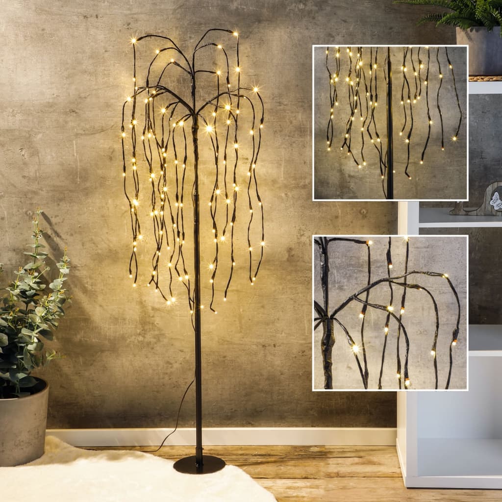 Salut hi léger saule 108 LEDS 120 cm