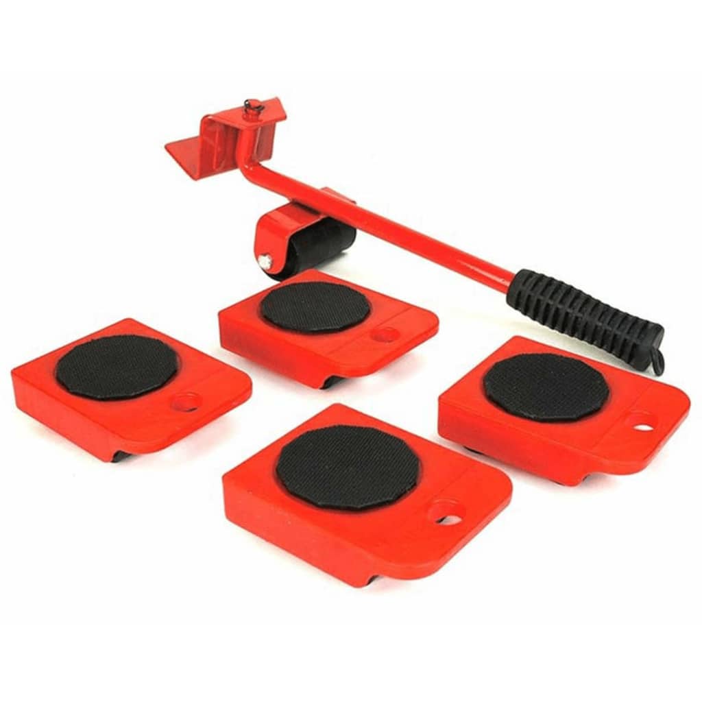 Hi Furniture Transport Ensemble rouge et noir