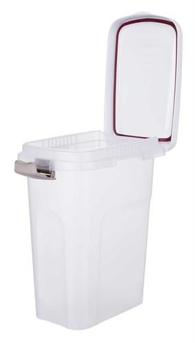 Trixie conteneur hermétique verrouillable en plastique transparent blanc blanc